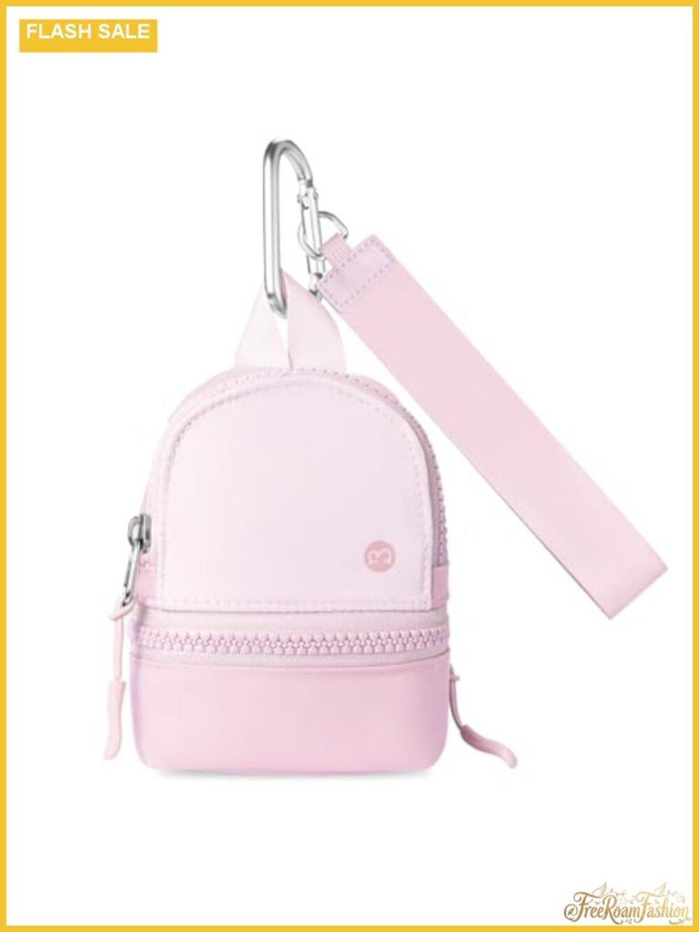 Mini Backpack Keychain Wristlet Pouch Coin Purse Wallet RFID Card Slots